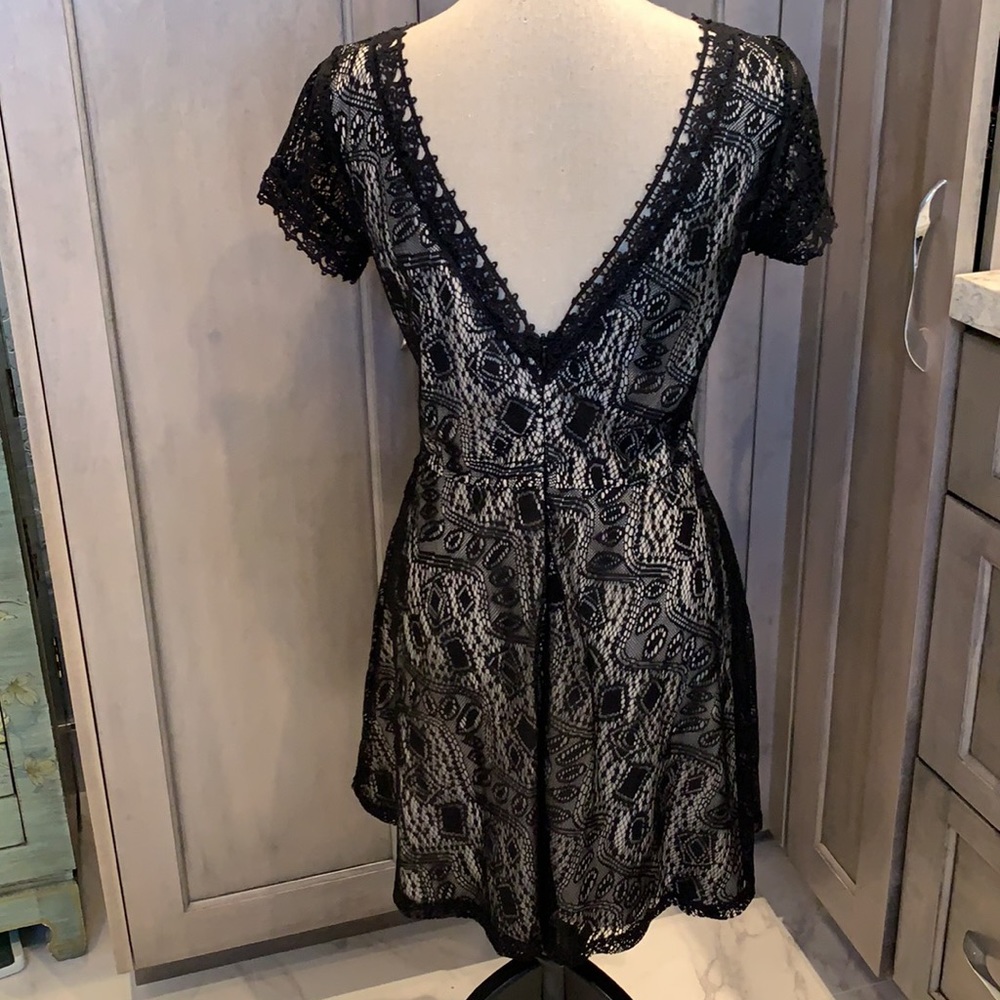 NEW American Rag Black Lace Dress ❤️❤️❤️ - Picture 2 of 8